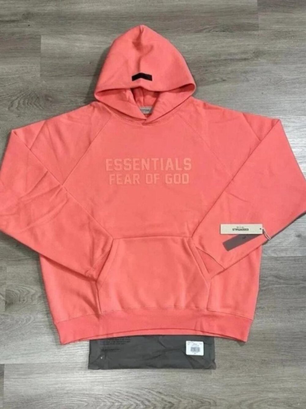 Coral Essentials Hoodie Size Medium